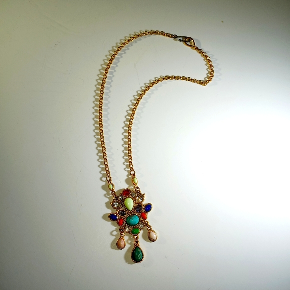 Lee Angel semi precious pendant - Picture 3 of 3